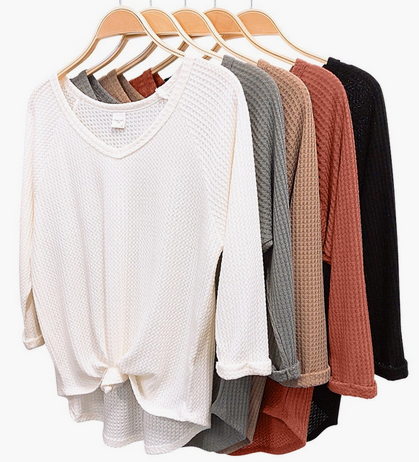 Waffle Knit Sweaters