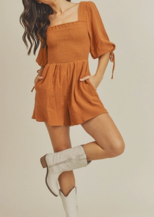 Terracotta Romper