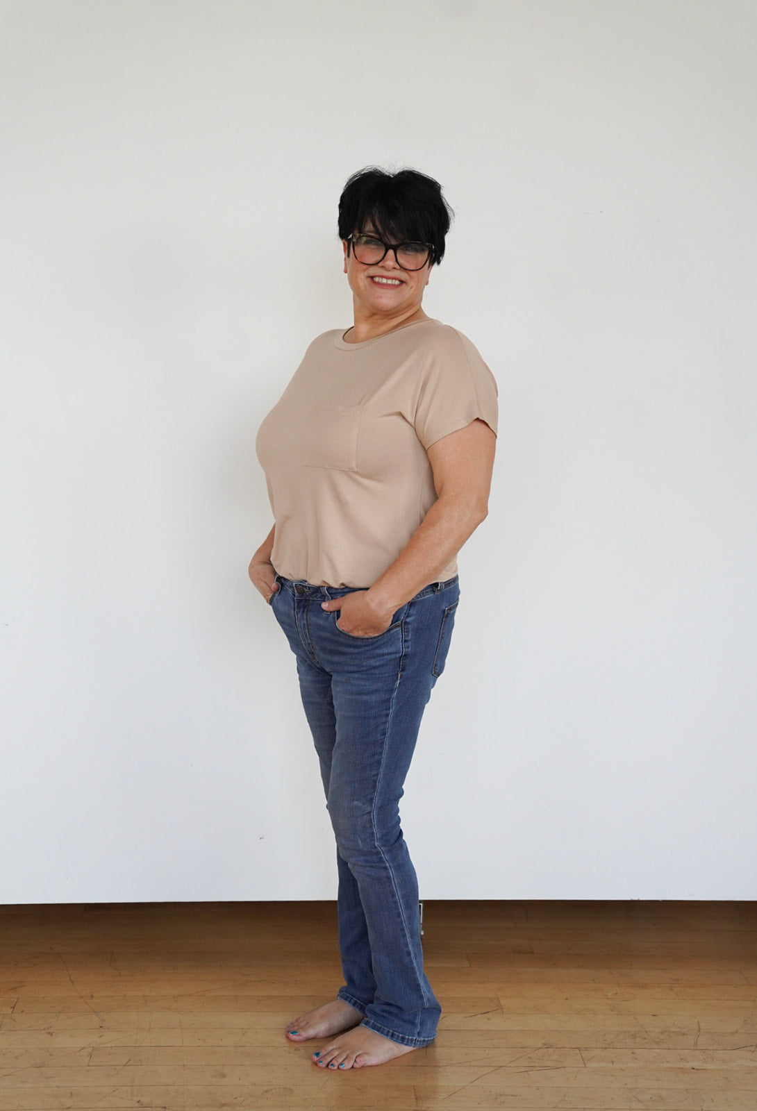 Basic Tee Beige